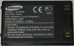 Аккумулятор Samsung SB-P180A